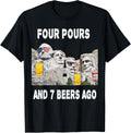 Abraham Abe Drinkin Shirt 4Th Of July Usa Funny Ben Drankin