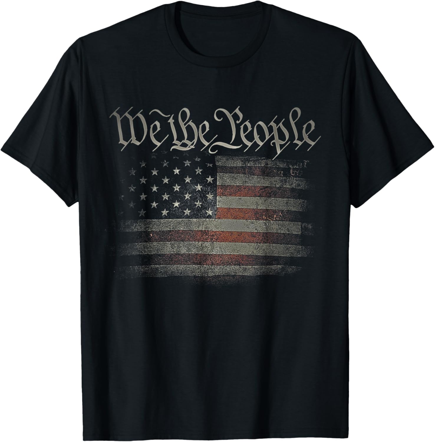 We The People Usa Flag 4Th Of July Us Distressed Grunge Us