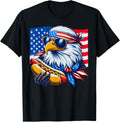 Funny Bald Eagle Hotdog American Flag 4Th Of July Patriotic