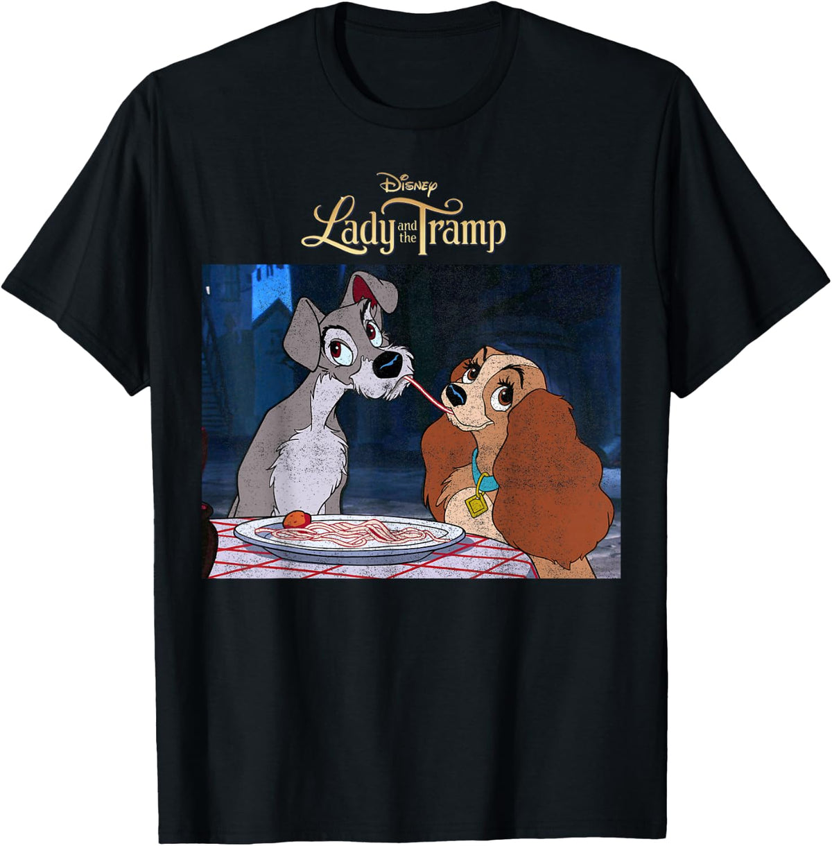 Classic Cartoon Dogs Iconic Scene Logo Shirt 28