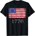 4Th Of July T Shirt American Flag Betsy Ross 1776 Men Women