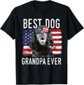 Mens American Flag Best Dog Grandpa Ever Gordon Setters Usa