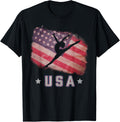 Usa American Flag Gymnastics Team Gymnast Usa