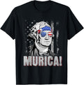 American Flag Murica Patriotic 4Th Of July George Washington