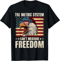 Eagle Usa Flag The Metric System Cant Measure Freedom Meme