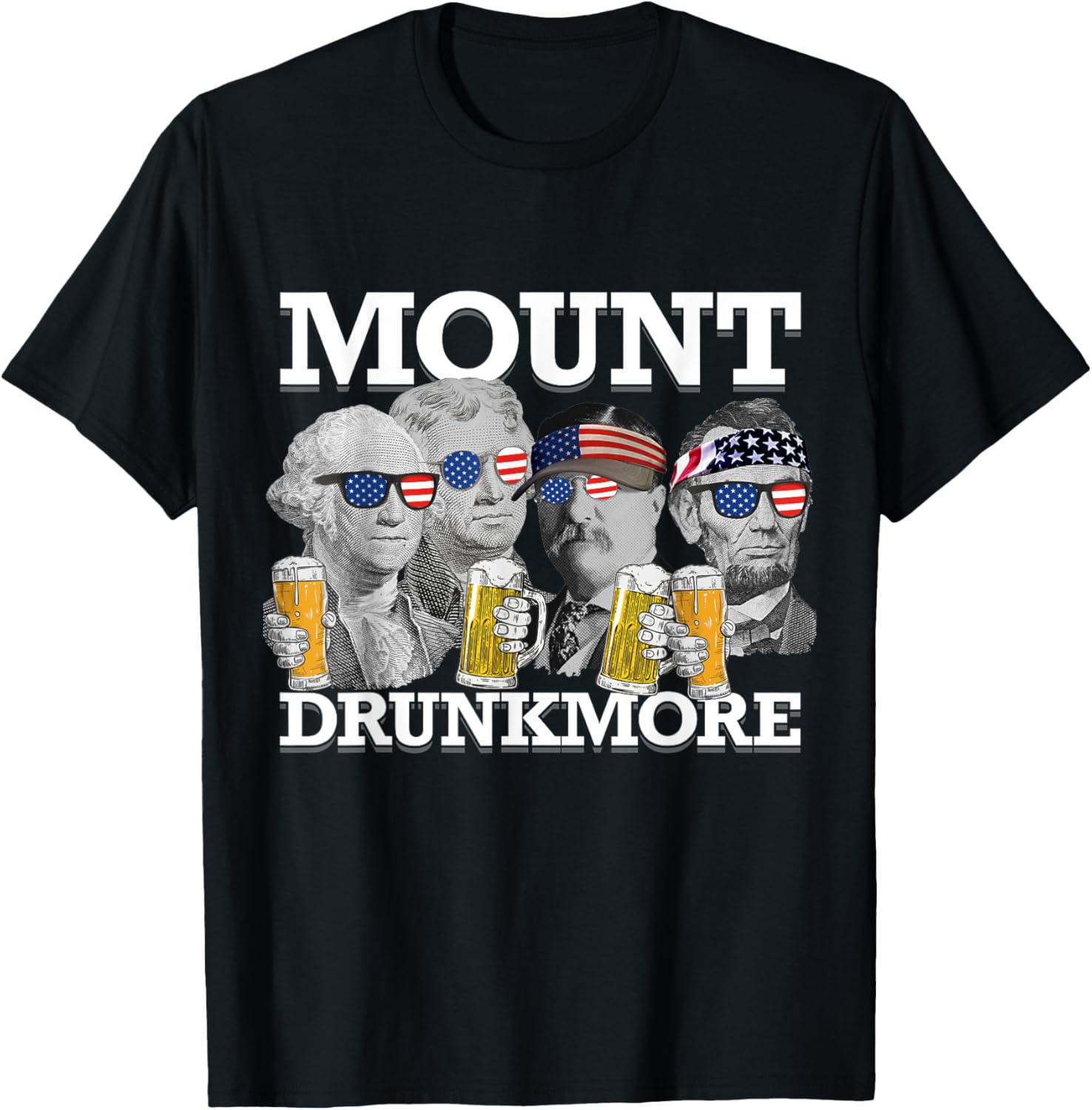 Mount Drunkmore Mount Rushmore Us Presidents Drinking