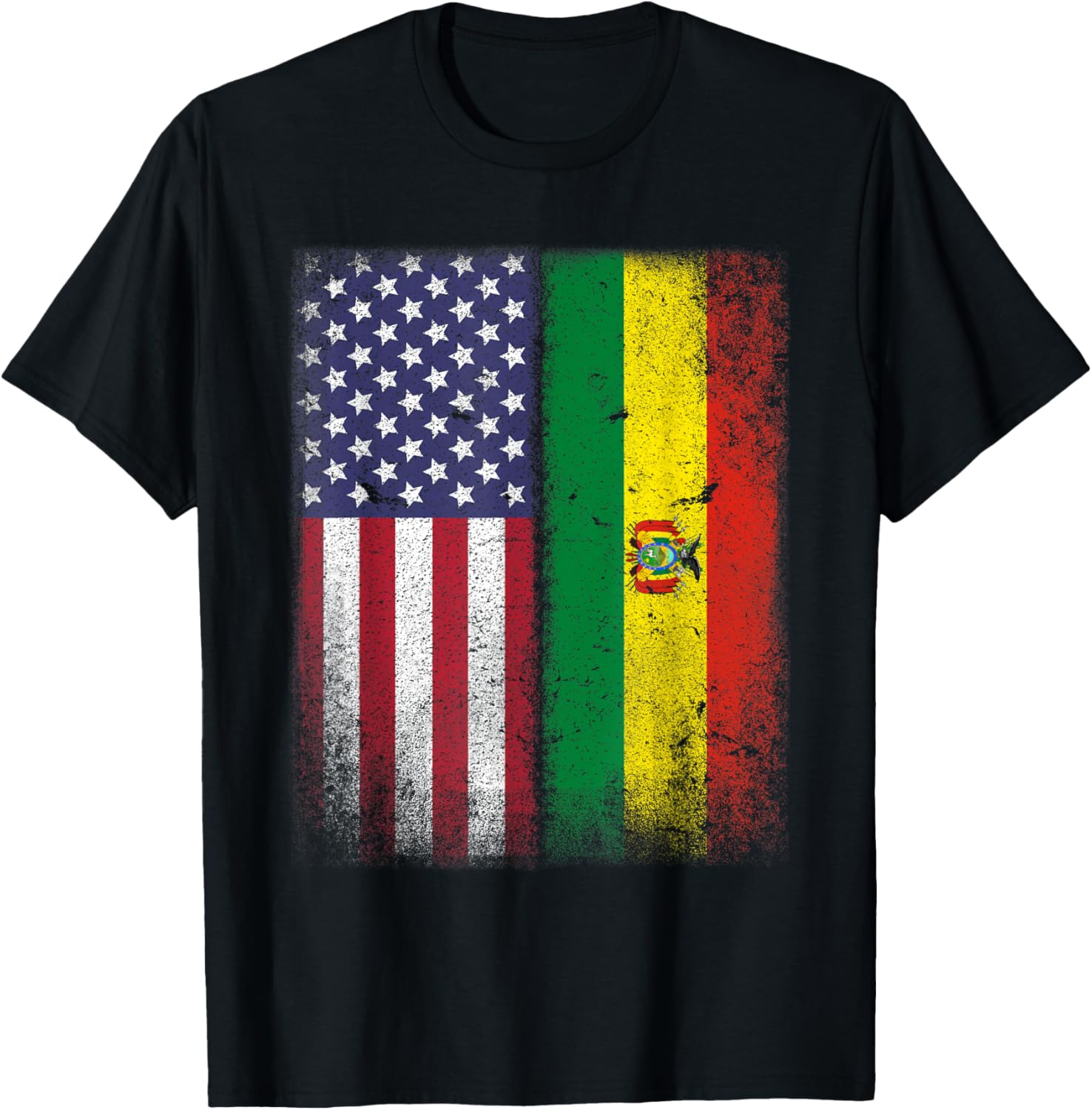 Bolivian American Flag Bolivia Usa America Gift
