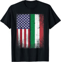 Italian Roots American Born Italia Usa Flag America Italy