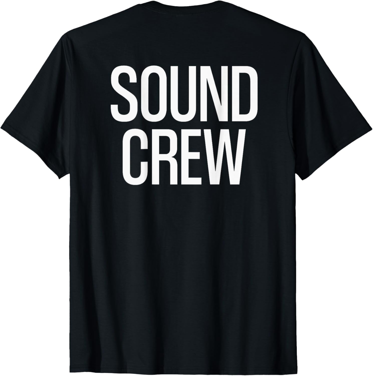 Bold Sound Crew Text PRINT ON BACK | Film Crew