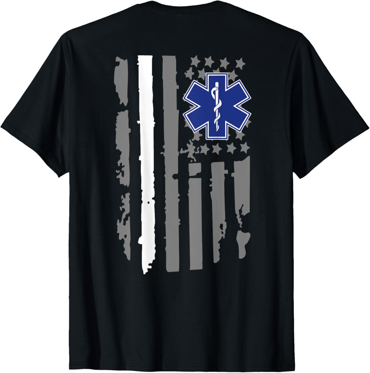 Thin White Line Proud Ems Emt Paramedic Nurse Medical Crew
