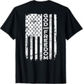 God And Country Patriotic Christian Usa Flag On Back