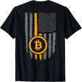 Bitcoin Hodl Btc Investor Trader Usa American Flag Vintage