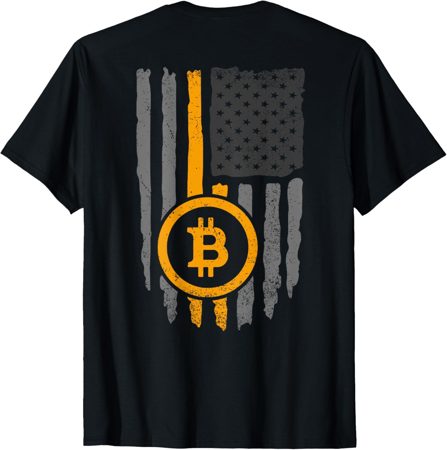 Bitcoin Hodl Btc Investor Trader Usa American Flag Vintage