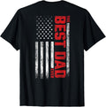 Best Dad American Flag On Back Best Dad Ever