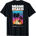 Miami Beach Florida Summer Palm Vacation Usa