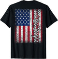Art On Back American Usa Flag We The People Patriotic