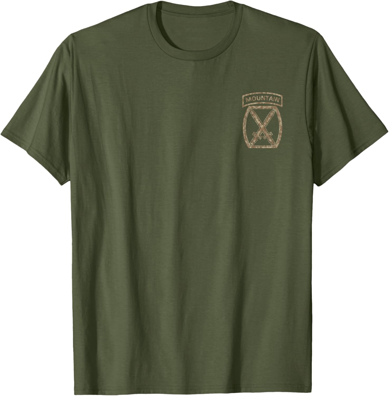 10Th Mountain Division Army Infantry Us Usa Veteran Camo