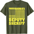 Proud Grandma Of A Deputy Sheriff American Flag
