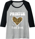 Being A Printer Is Heart Work Love Leopard Valentines Day Raglan Baseball