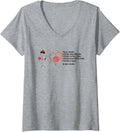 Womens This Hooker Is Happy Funny Crocheting Yarn Needles V-Neck