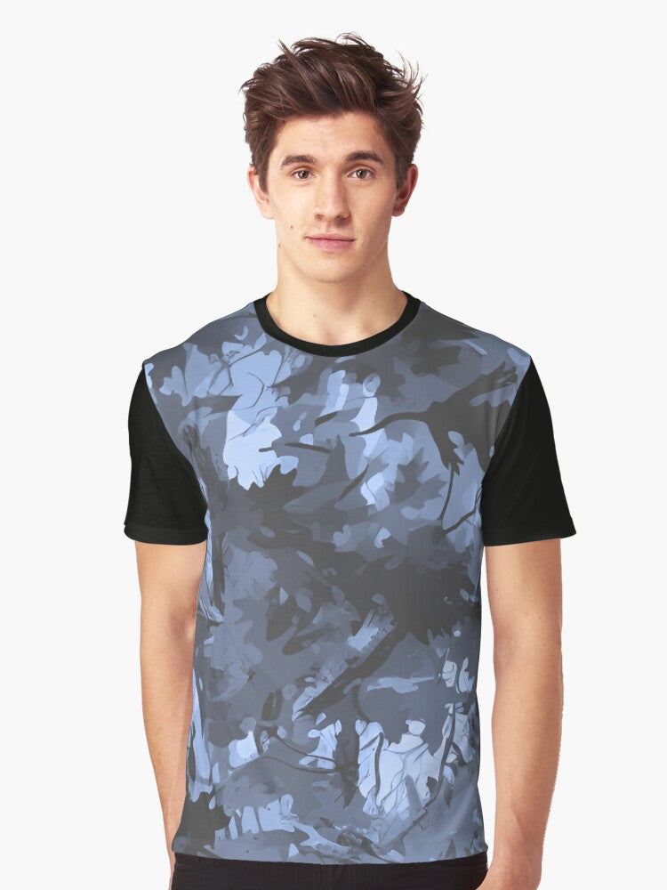 Winter Hunting Camo Europe Graphic T Shirt T Shirt Trending 2025 Streetwear Essential