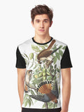 American Kestrel John James Audubon Graphic Shirt T Shirt Minimal Style