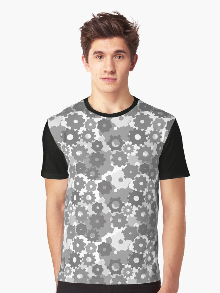 Gears Graphic T Shirt T Shirt Viral TikTok Hot Right Now