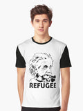 Einstein Refugee Graphic T-Shirt T-Shirt | Viral Style | Perfect For Daily Wear