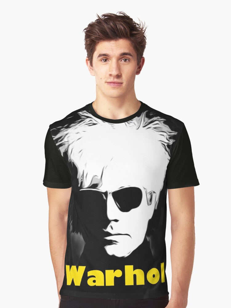 Andy Warhol Graphic T Shirt T Shirt High Search Demand Modern Aesthetic