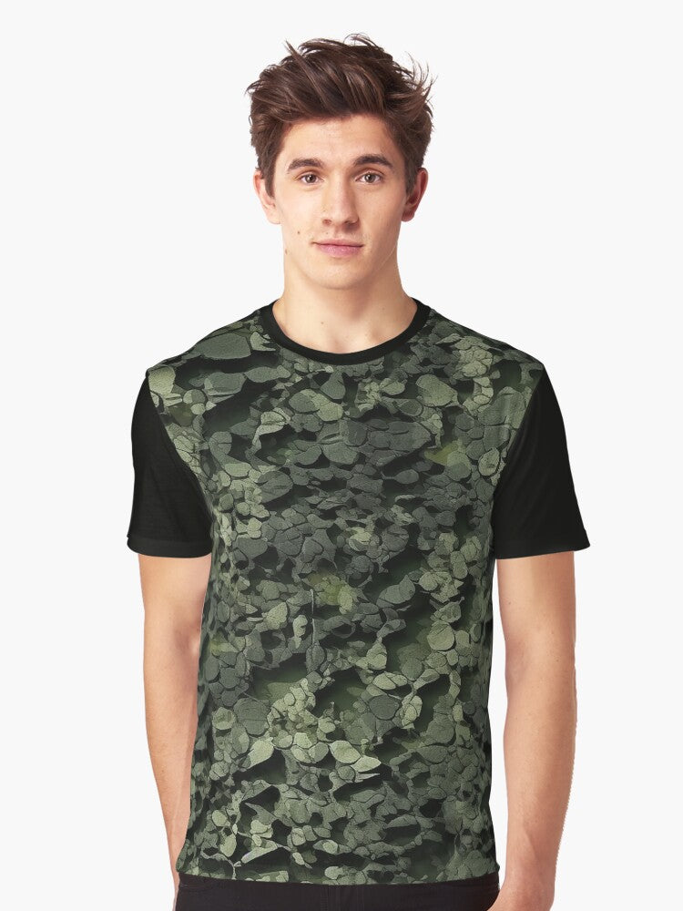 Scale camo seamless pattern Graphic T Shirt T Shirt Best Seller Look High CTR Pick