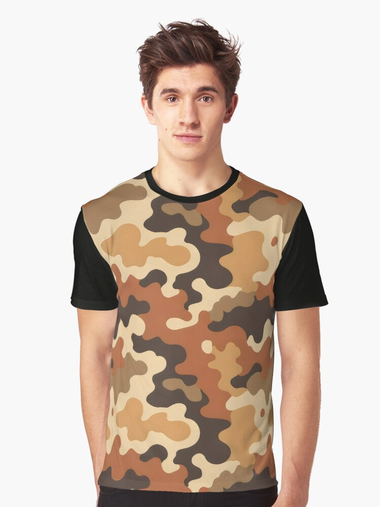 Desert Storm Camo Graphic T Shirt T Shirt Trending 2025 High CTR Pick