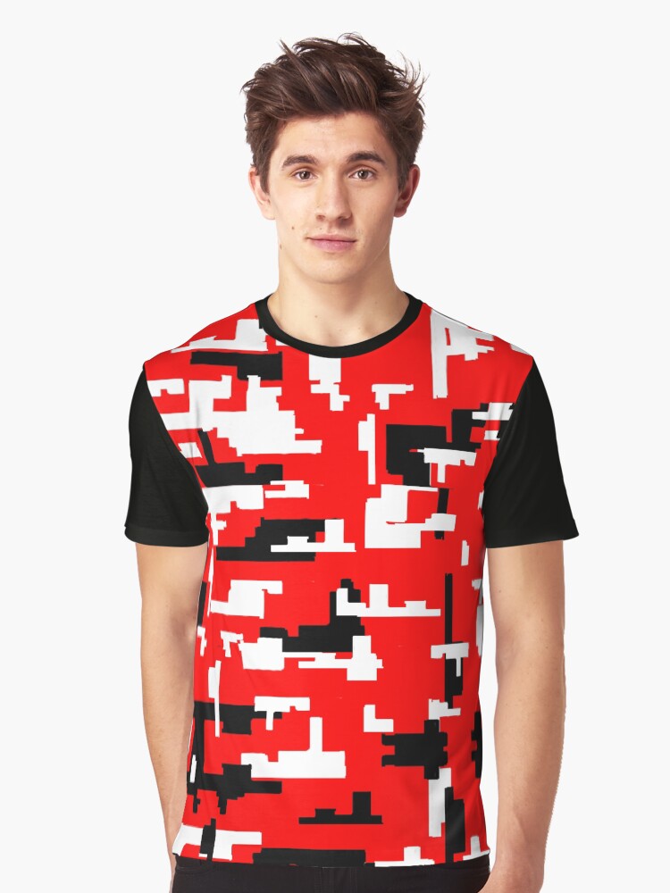 camouflage multicam camo pattern military army Graphic T Shirt T Shirt Best Seller Look Streetwear Essential