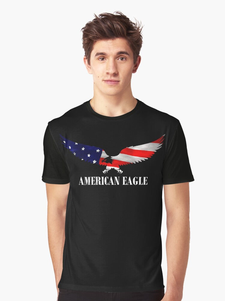American Eagle Graphic Shirt T Shirt Premium Quality