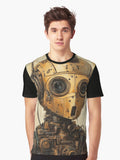 Gearhead Bot Graphic T Shirt T Shirt High Search Demand Daily Wear