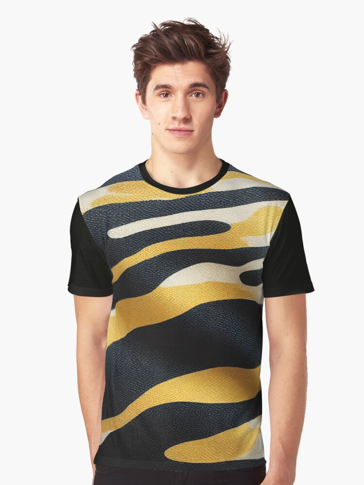 Copy of Tiger Camo Pattern Graphic T Shirt T Shirt Best Seller Look Daily Comfort