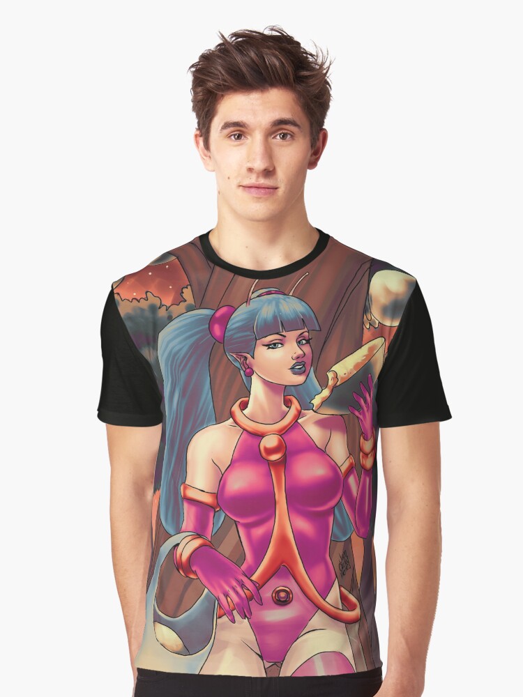 Space explorer Darcy Graphic T-Shirt | Premium Unisex T-Shirt, Trending Graphic Tee