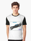 Hot Rod Art Gearhead Slinger Graphic T Shirt T Shirt Streetwear Style Daily Wear