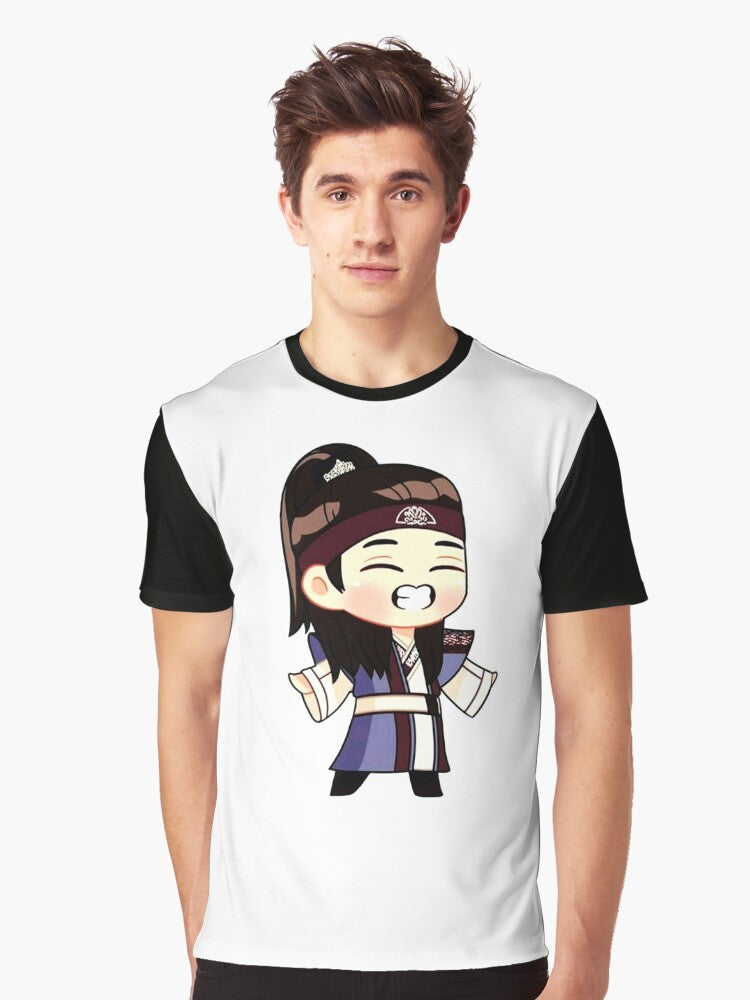 Hwarang - Flowering Knights Zea Symbols Graphic T-shirt | Trendy Graphic Tee | Casual Unisex T-shirt