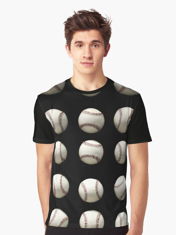 Baseball Pattern Graphic T Shirt T Shirt Premium Print Hot Right Now