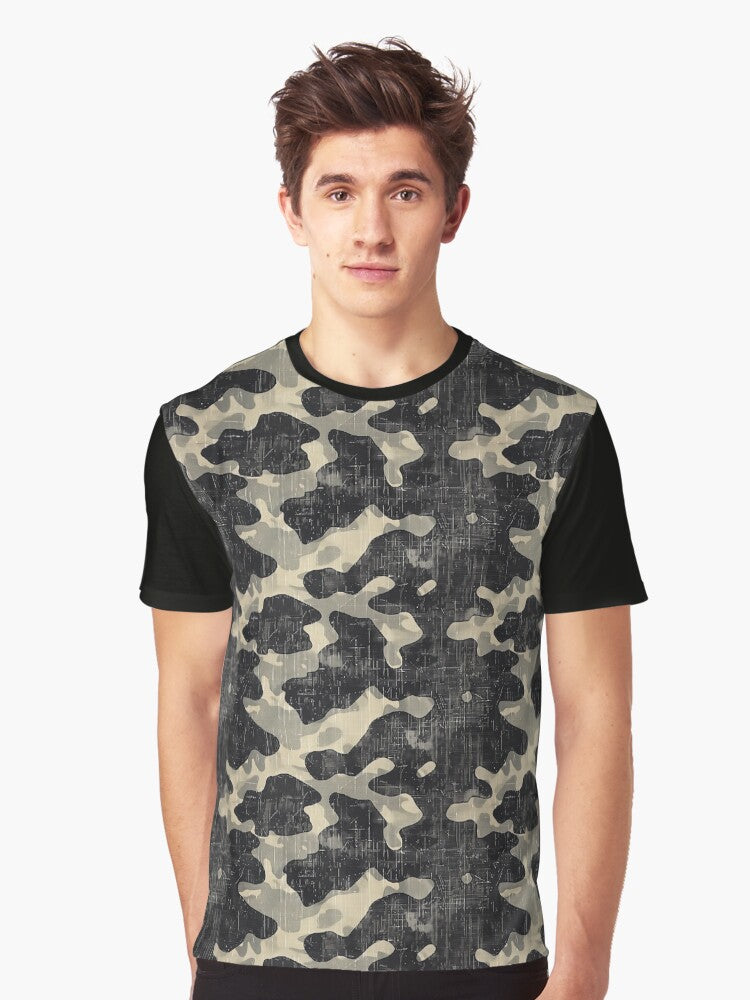 Urban Shadow Camouflage Graphic T Shirt T Shirt Best Seller Look Fan Favorite