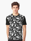 African Grey Camo Design Graphic T Shirt T Shirt Trending 2025 Top Rated Design