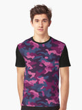 Minimalistic Fashion Camouflage Style For Hiking Enthusiast Graphic T Shirt T Shirt Premium Quality Daily Comfort