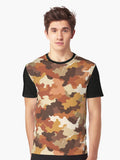 Classic Woodland Camouflage Pattern For Tactical Gear Lover Graphic T Shirt T Shirt Best Seller Look Top Rated Design