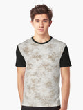 USA Winter Hunting Camo with Light Thaw Snow Pattern Graphic T Shirt T Shirt Viral US Style High CTR Pick