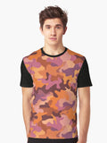 Beautiful Urban Camouflage Pattern For Hiking Enthusiast Graphic T Shirt T Shirt Trending 2025 Streetwear Essential