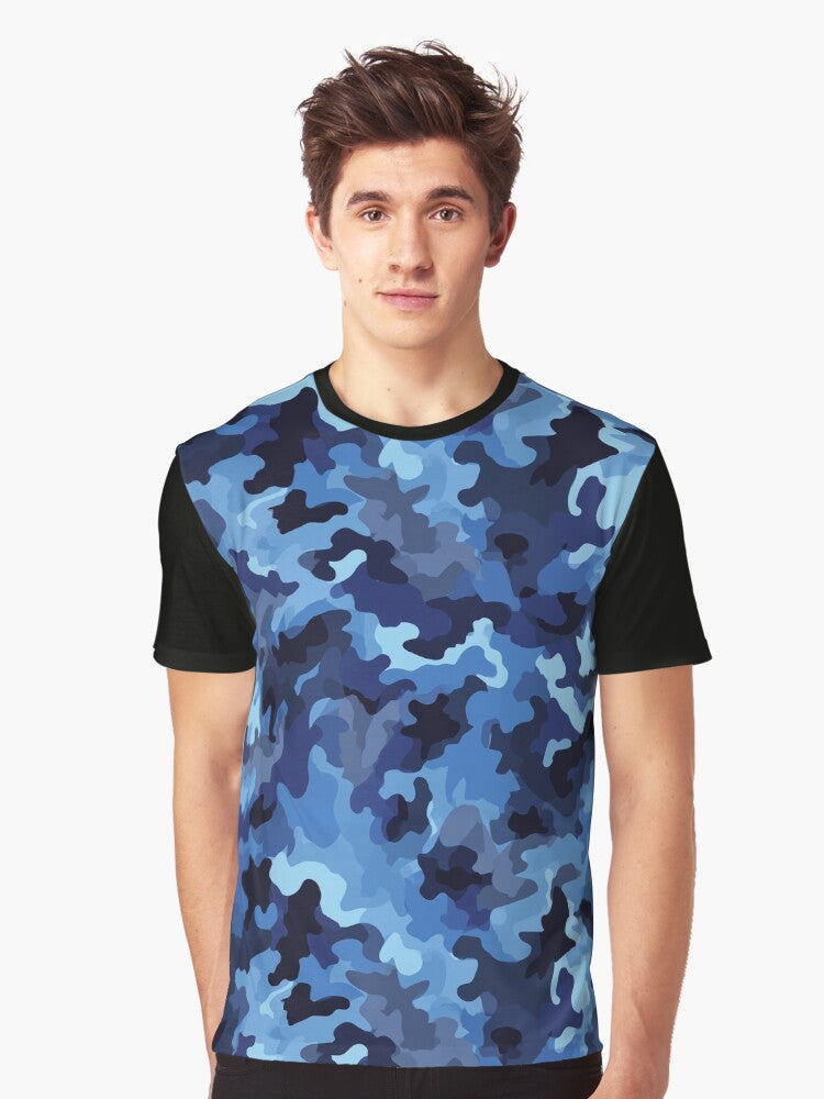 Colorful Army Camo Print For Hunting Enthusiast Graphic T Shirt T Shirt High Search Demand Streetwear Essential