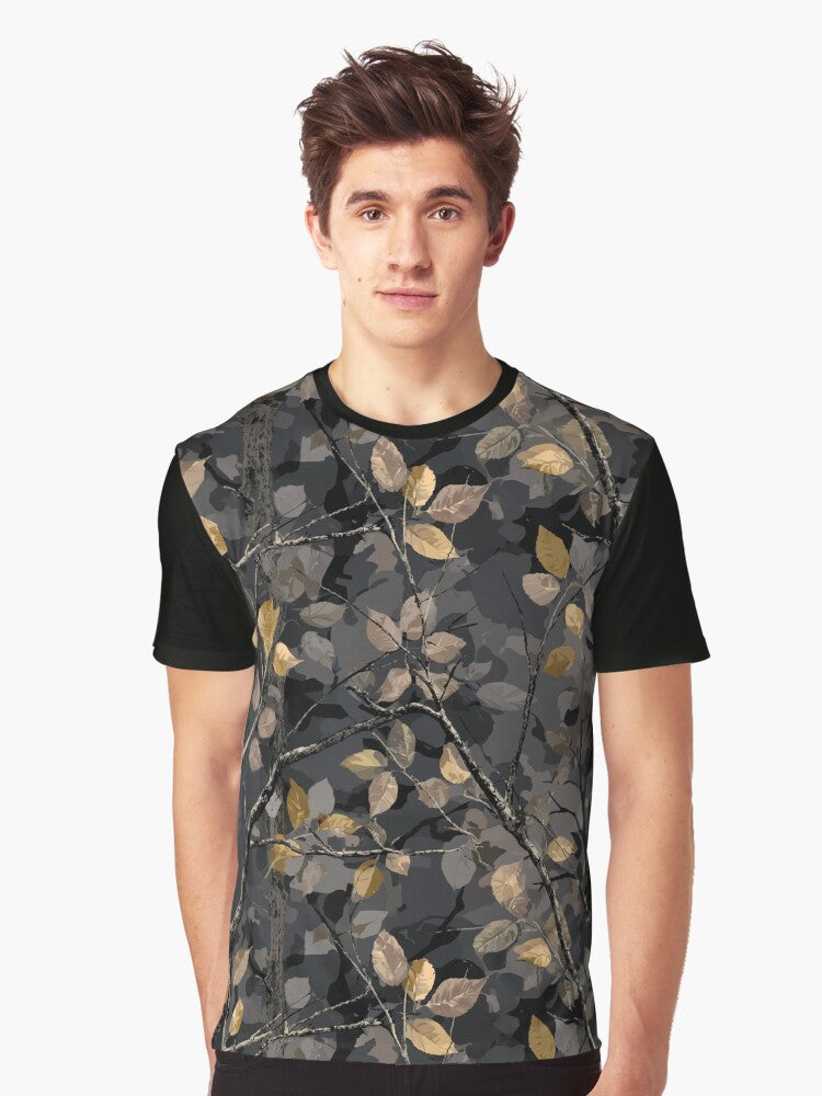 Elegant Hunting Camouflage For Sporty Camo Fan Graphic T Shirt T Shirt Aesthetic Fit Daily Comfort