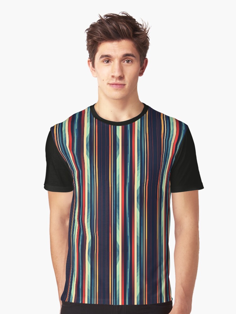 Stripes Graphic T-Shirt | Premium Unisex T-Shirt, Trending Graphic Tee