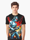 BLUES CITY BASS Graphic T-Shirt | Premium Unisex T-Shirt, Trending Graphic Tee