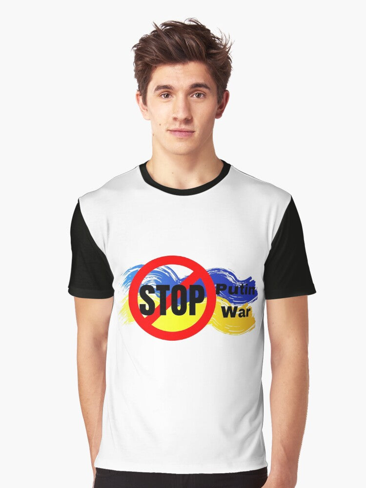 Stop War Graphic Shirt T Shirt Everyday Wear